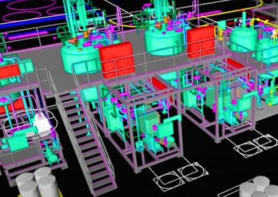 CAD Model for Batch Processing Fragrance System